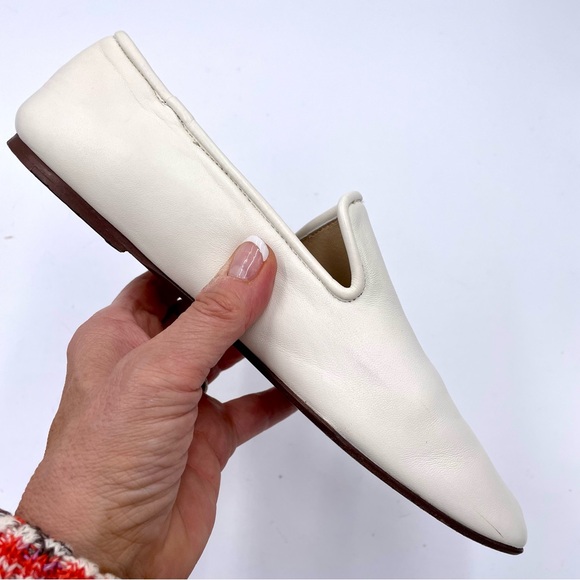 Everlane Bone Ivory Leather Day Loafer in Size 7.5 - Picture 6 of 12